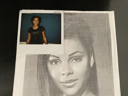 Lark voorhies casting polaroid - lark,