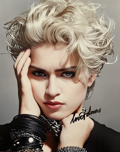 Madonna autentica foto - , firmata