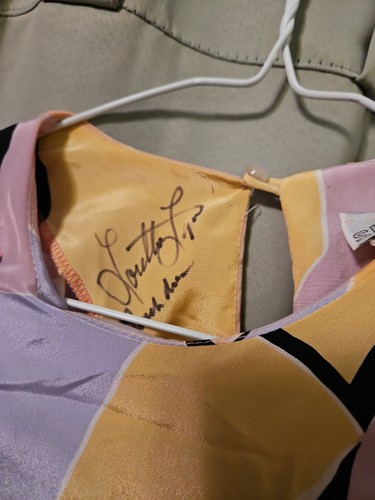 Abito autografo indossato - abito,