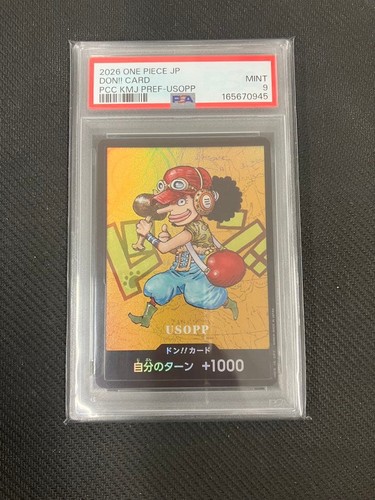 Psa9 usopp don card dress - usopp,